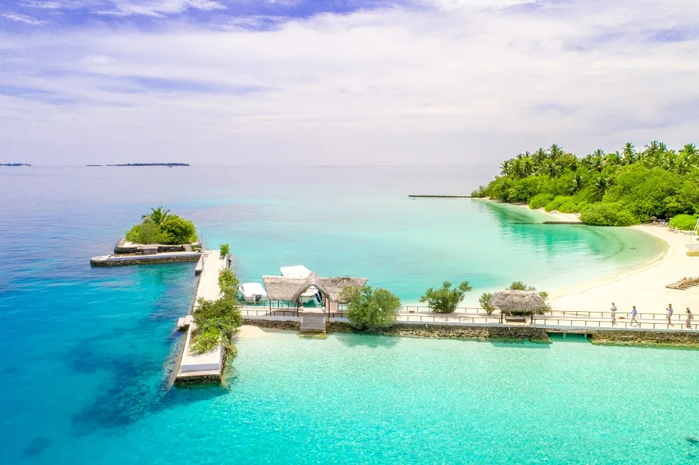 Pristine beaches of indonesia