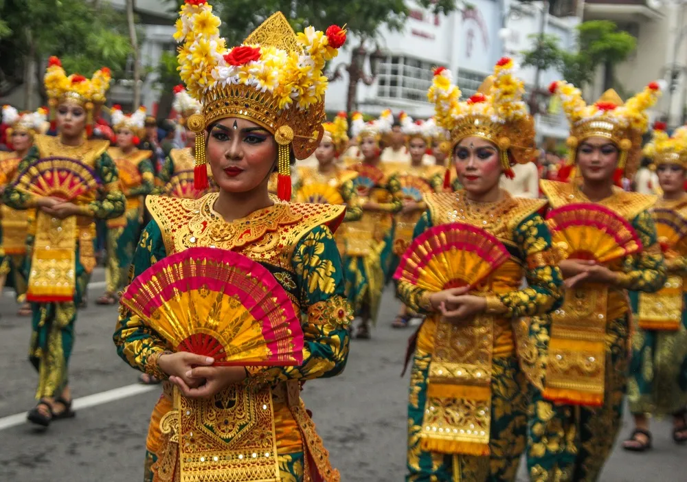 Vibrant festivals of indonesia