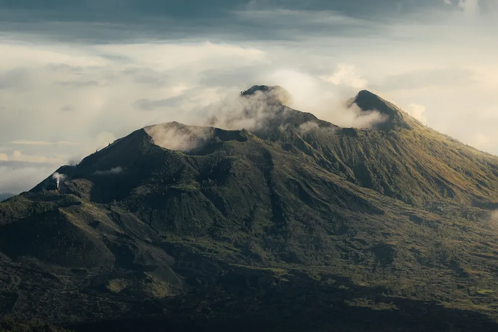 indonesia Towering volcano